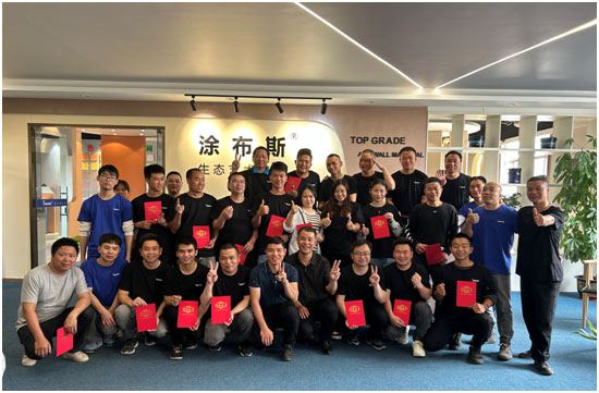 傳承藝術(shù) 共贏先機(jī) TUBLUCE涂布斯藝術(shù)涂料培訓(xùn)圓滿收官！